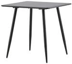 ebuy24 Polar Esstisch 75x75 cm Schwarz
