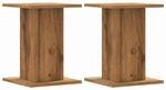 vidaXL Pflanzenst&auml;nder 2 Stk Artisan-Eiche 30x30x40 cm Holzwerkstoff 3307854