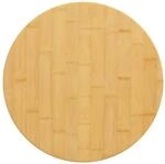 vidaXL Tischplatte &Oslash;40x2,5 cm Bambus 352679