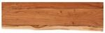 vidaXL Wandregal 90x30x3,8 cm Rechteckig Massivholz Akazie Baumkante 370287