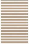 vidaXL Doppelrollo Sandbraun 150x200 cm Stoffbreite 145,9 cm Polyester 4014583