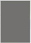 vidaXL Verdunkelungsrollo Grau 90x150 cm Stoffbreite 85,7 cm Polyester 4011126