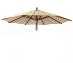 MCW Ersatz-Bezug F&uuml;r Gastronomie Holz-Sonnenschirm C57b Rund &Oslash;4m Polyester...