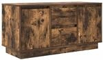 vidaXL TV-Schrank mit LED-Leuchten R&auml;uchereiche 100x41x50 cm 861413
