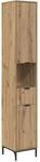 vidaXL Badezimmerschrank mit Speicher Artisan-Eiche 31,5 x 33 x 190 cm 883413