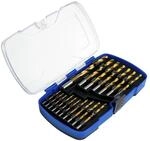 Westfalia Titan HSS-Bohrer-Set 17 Teile 1,5 - 8 mm