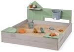 MUDDY BUDDY Sandkasten Cozy House Warmgrau Eukalyptus