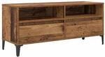 vidaXL TV-Schrank Altholz 100 x 34,5 x 44,5 cm Verbundholz und Eisen 881468