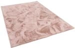 Pergamon Luxus Super Soft Fellteppich Plush Altrosa 70x140cm