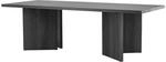 ebuy24 Bassholmen Esstisch 100x240 cm Schwarz
