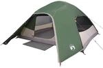 vidaXL Kuppel-Campingzelt 4 Personen Gr&uuml;n Wasserdicht 94719