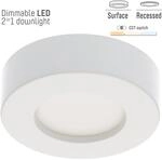 Einbaustrahler 6 W 500,m CCT &Oslash; 10 cm dimmbar Opal