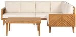 Beliani Sitzgruppe BARATTI Hellbeige