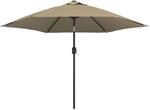 Furnicato Sonnenschirm Mit Metall-mast 300 Cm Taupe