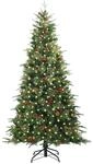 vidaXL K&uuml;nstlicher Klappbarer Weihnachtsbaum Gr&uuml;n 240 cm PE und PVC 3397441