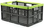 BigDean 2 St&uuml;ck Klappbox Faltbar und Extrem Stabil aus Robustem Kunststoff in