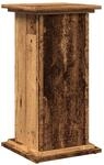 vidaXL Postament mit Stauraum Altholz-Optik 31x30x60 cm Holzwerkstoff 854623