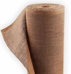 Aquagart 75m x 1m Jutegewebe 305g/m&sup2; Jutematte Gartenjute Jute Stoff Sackleinen