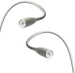 kalb LED Bettleuchte Aluminium Silbergrau Warmwei&szlig; Leseleuchte Nachttischlampe...
