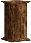 vidaXL Pflanzenst&auml;nder R&auml;uchereiche 33x33x60 cm Holzwerkstoff 852964