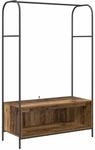 vidaXL Kleiderst&auml;nder Braun 100 x 44 x 160 cm Holzwerkstoff 868455