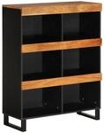 vidaXL Beistelltisch 85x33x107 cm Massivholz Akazie 352902