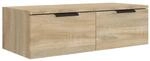 vidaXL Wandschrank Sonoma-Eiche 68x30x20 cm Holzwerkstoff 811397