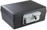 Westfalia Dokumentenbox Feuerfest Kunststoff Schwarz 390 X 335 X 160 mm