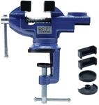 CCLIFE Schraubstock Drehbar 360 Drehung 50mm Tischschraubstock Gusseisen