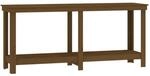 vidaXL Werkbank Honigbraun 180x50x80 cm Massivholz Kiefer 822514