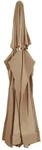 vidaXL Ersatzbezug f&uuml;r Sonnenschirm Taupe 610 cm 312549
