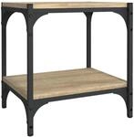 vidaXL TV-Schrank Sonoma-Eiche 40x33x41 cm Holzwerkstoff und Stahl
