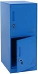MCW Spind P63 Blau 2 T&uuml;ren