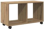 vidaXL Rollschrank Artisan-Eiche 72x33x42,5 cm Holzwerkstoff 853145