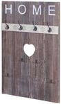 MCW Wandgarderobe C89 Home Shabby-Look Braun Shabby