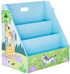 Teamson Kids Kinder B&uuml;cherregal Stabiles Kinderregal Sunny Safari