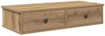 vidaXL Wandregal mit Schubladen Artisan-Eiche 80x31x17cm Holzwerkstoff 859958