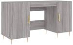 vidaXL Schreibtisch Grau Sonoma 140x50x75 cm Holzwerkstoff 829538
