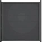 GroJa Hauptelement BasicLine Nova Quadratisch 180 cm x 180 cm Anthrazit