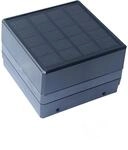 Home Deluxe Pfostenabdeckung Callux Cover mit Solar LED-Beleuchtung 1er Set