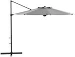 Outsunny Gartenschirm Metall Polyester Dunkelgrau &Oslash;294 x 242H cm