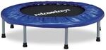 Relaxdays Indoor Trampolin Stahl Kunststoff Polyester Blau Klappbar Rutschfest...