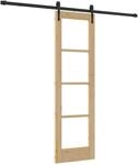 vidaXL Schiebet&uuml;r ORKDAL Natur 61 x 198,5 cm 3332461