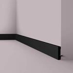 NOEL & MARQUET NMC FT2 Black WALLSTYL Sockelleiste Wandleiste Friesleiste