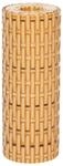 vidaXL Balkon-Sichtschutze 10 Stk Hellbraun 255x19 cm Poly Rattan 156317