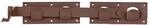 Alberts Duravis Doppeltor&uuml;berwurf Rostbraun Duplexbeschichtet 423 mm x 70 mm