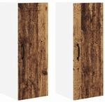 vidaXL K&uuml;chenschrank 2 Stk Altholz 30 x 31 x 80 cm Holzwerkstoff 885022