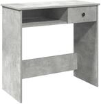 vidaXL Schreibtisch Betongrau 80x40x75 cm Holzwerkstoff 860475