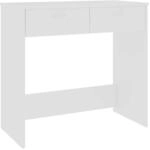 vidaXL Schreibtisch Wei&szlig; 80x40x75 cm Holzwerkstoff 801355