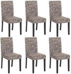 CHEFGASTRO Esszimmerstuhl 6er-Set Klassisch & Zeitlos 90x43x48cm Sitzh&ouml;he 45cm